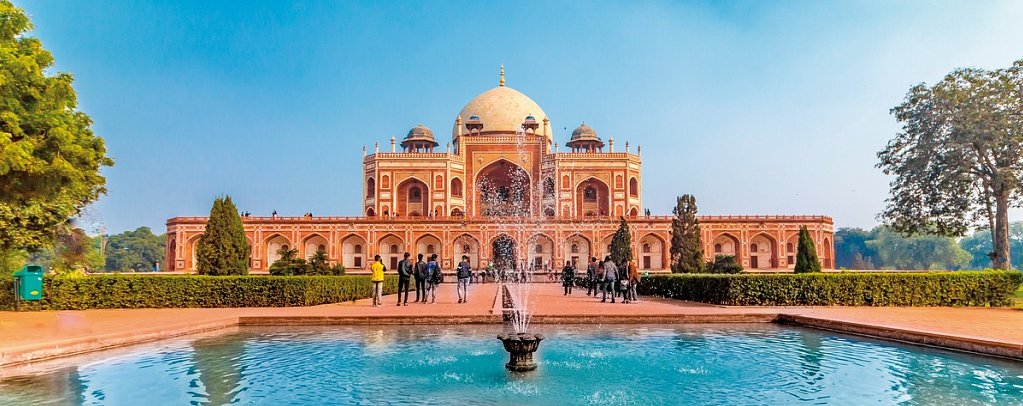 Rundreise Indien - Magisches Rajasthan & Taj Mahal - Delhi, Humayun-Mausoleum