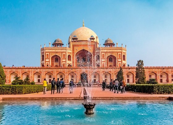 Rundreise Indien - Magisches Rajasthan & Taj Mahal - Delhi, Humayun-Mausoleum