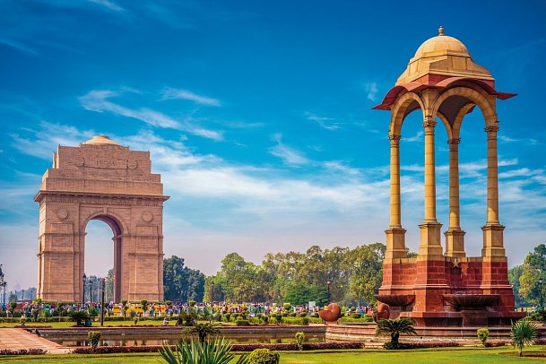 Rundreise Indien & Nepal - Delhi, India Gate