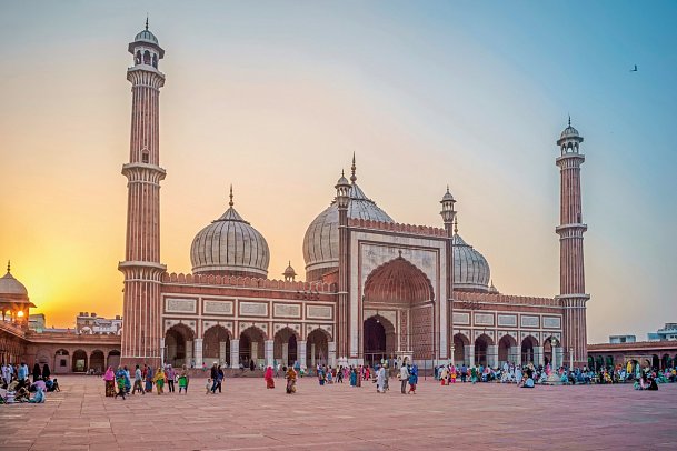 Rundreise Indien & Nepal - Delhi, Jama Masjid