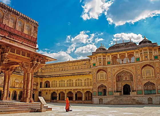Rundreise Indien & Nepal - Jaipur, Amber Fort