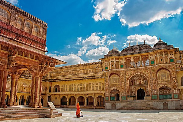 Rundreise Indien & Nepal - Jaipur, Amber Fort