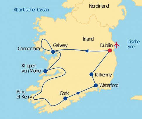 Rundreise Irland - Die grüne Insel