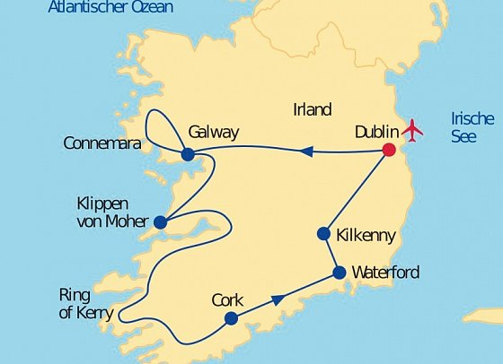 Rundreise Irland - Die grüne Insel