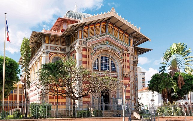 Karibik mit MSC Virtuosa - Schoelcher Bücherei, Fort de France