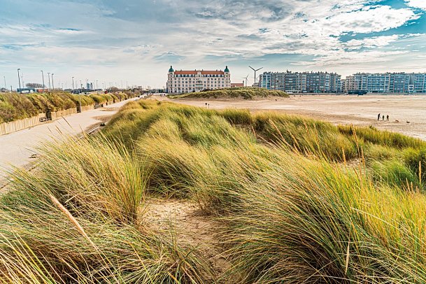 Von Rio De Janeiro an die Elbe mit Costa Diadema - Blick auf die Küste von Zeebrugge