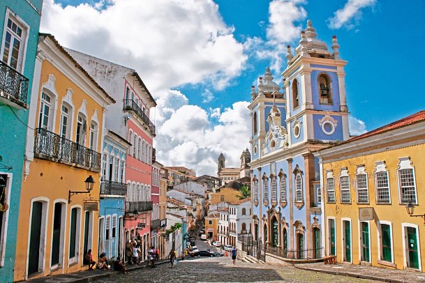Transatlantik Rio de Janeiro - Kiel mit Costa Diadema - Pelourhino, Salvador de Bahia