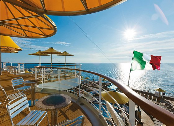 Sonnenfinsternis erleben mit Costa Fascinosa - Sonnendeck