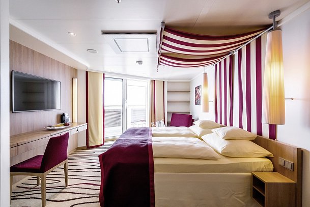 Norwegen Fjord-Weltnaturerbe mit AIDAprima - Verandakabine