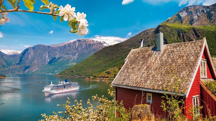 Südnorwegen mit MSC Euribia - Næroyfjord