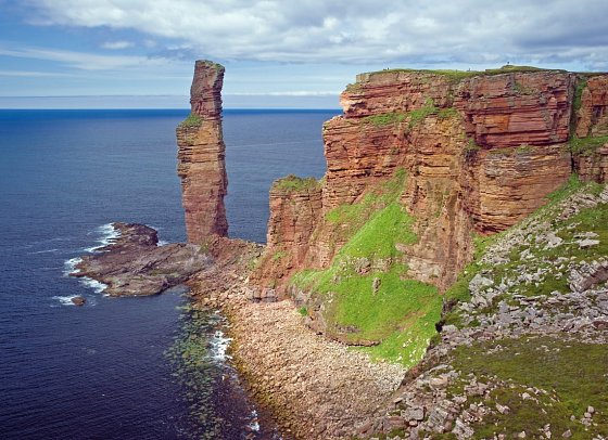 Island mit Costa Favolosa - Old Man of Hoy, Orkney