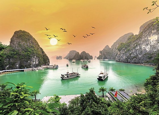 Rundreise & Baden Vietnam - Halong Bucht