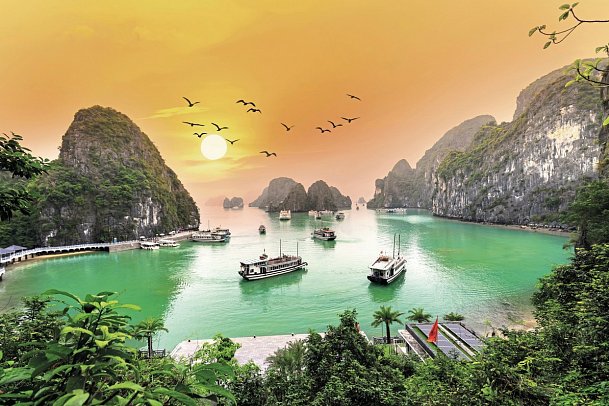 Rundreise & Baden Vietnam - Halong Bucht