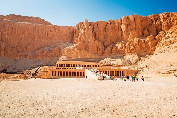 Nilkreuzfahrt Nile Crown I ***** & Hotel Palm Beach Resort **** - Tempel der Hatschepsut