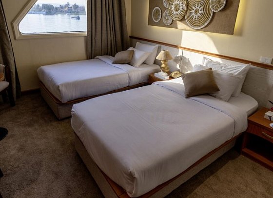 Nilkreuzfahrt & Baden in Hurghada - Nile Crown - Doppelkabine