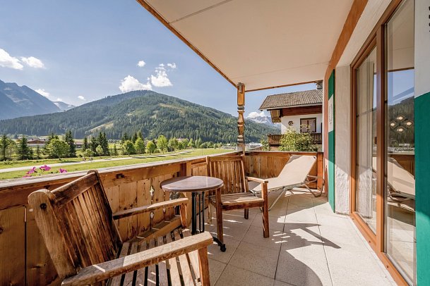 Wanderreise Zillertal - Beispiel für einen Balkon