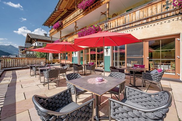 Wanderreise Zillertal - Terrasse