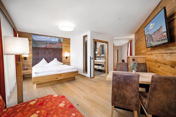 Aktiv- und Wellnesshotel Kohlerhof - Wohnbeispiel Familysuite 2 Raum (Zimmercodierung WI1)