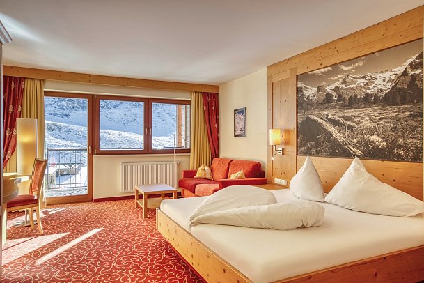 Hotel Klausnerhof - Juniorsuite mit Gletscherblick