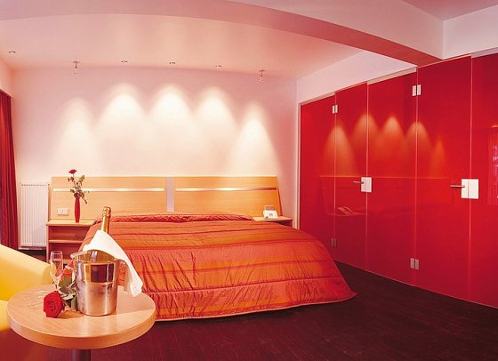 Alpenlove - Adult Spa Hotel - Wohnbeispiel Doppelzimmer Red Passion (Zimmercodierung DB2)
