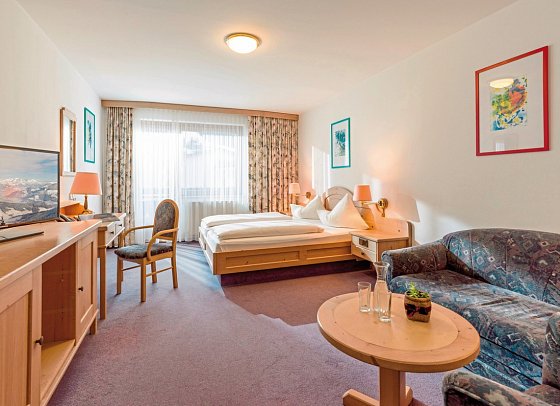 Hotel Sonnschein - Wohnbeispiel Doppelzimmer Standard (Zimmercodierung DG1)
