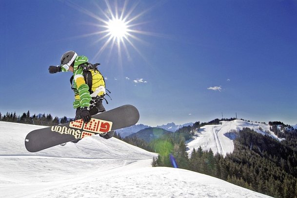 Naturel Hoteldorf SCHÖNLEITN - Snowboarder