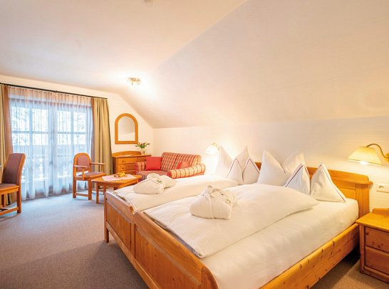 Trattlerhof - Wohnbeispiel Doppelzimmer Superior (Zimmercodierung DS1)