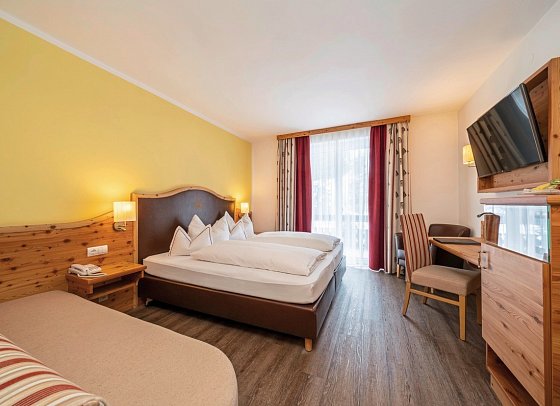 Trattlerhof - Wohnbeispiel Doppelzimmer Standard (Zimmercodierung DG1)