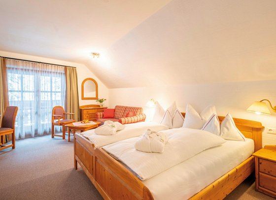 Trattlerhof - Wohnbeispiel Doppelzimmer Superior (Zimmercodierung DS1)