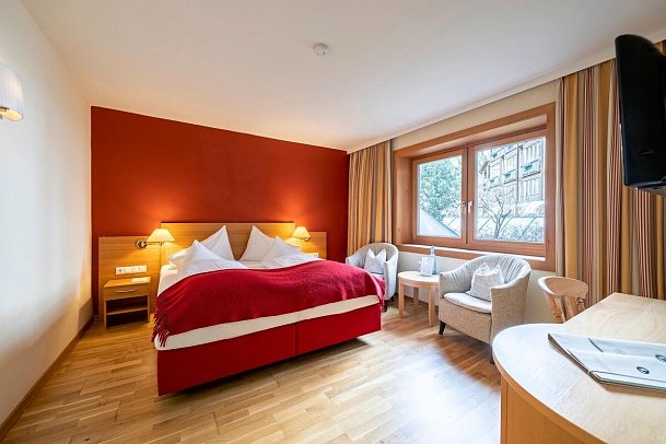 Naturhotel Ortners Eschenhof - Wohnbeispiel Doppelzimmer Economy (Zimmercodierung DE1)