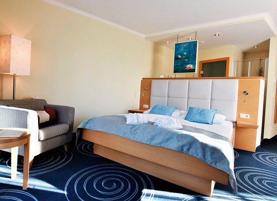 das Balance – SPA & GOLF Hotel am Wörthersee - Wohnbeispiel Doppelzimmer Seezimmer Superior (Zimmercodierung DSI)