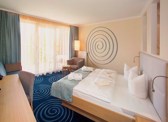 das Balance – SPA & GOLF Hotel am Wörthersee - Wohnbeispiel Doppelzimmer Parkzimmer (Zimmercodierungen DB1 & EB1)