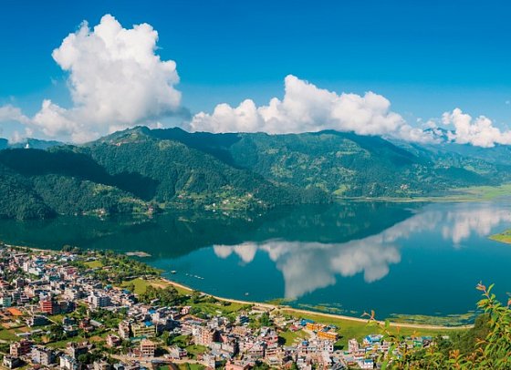 Nepal Rundreise - Pokhara, Phewa Lake