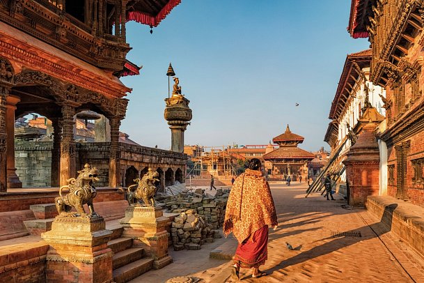 Nepal Rundreise - Bhaktapur, Durbar Square