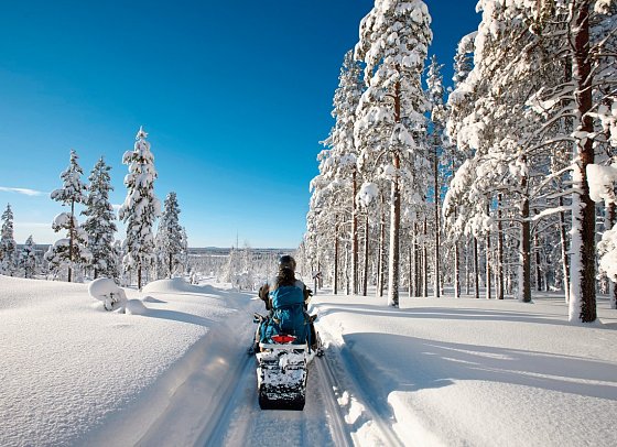 Arktische Route Finn. Lappland