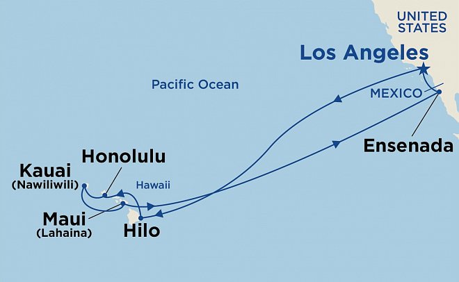 Hawaii mit Emerald Princess