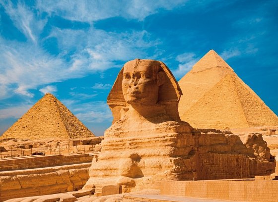 Ägypten - Kairo & Nilkreuzfahrt - Pyramiden von Gizeh und Sphinx