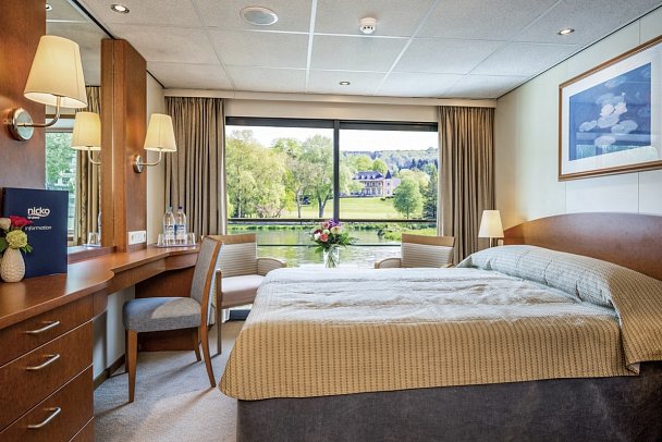 Genuss in Frankreich mit Bijou du Rhône - 2-Bett Deluxe Kabine