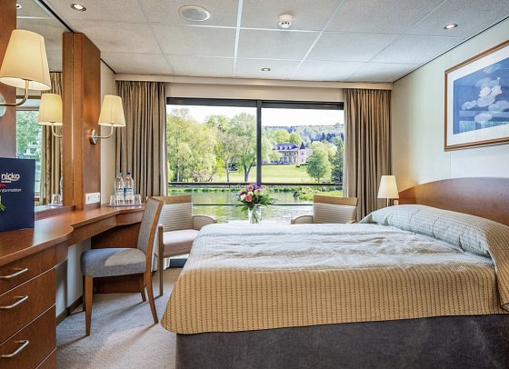 Genussvolles Südfrankreich mit BIJOU DU RHÔNE - 2-Bett Deluxe Kabine (Zimmercodierungen KM3 & KO1)