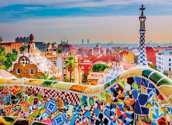 Städtekombination Madrid-Barcelona-Valencia - Park Güell