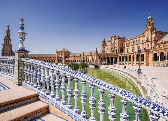 Silvesterreise Andalusien & Madrid - Plaza de España in Sevilla
