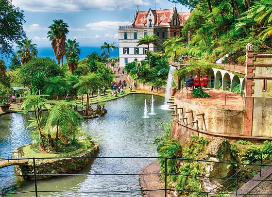 Florida bis Spanien mit Norwegian Epic - Tropischer Garten Monte Palace, Funchal