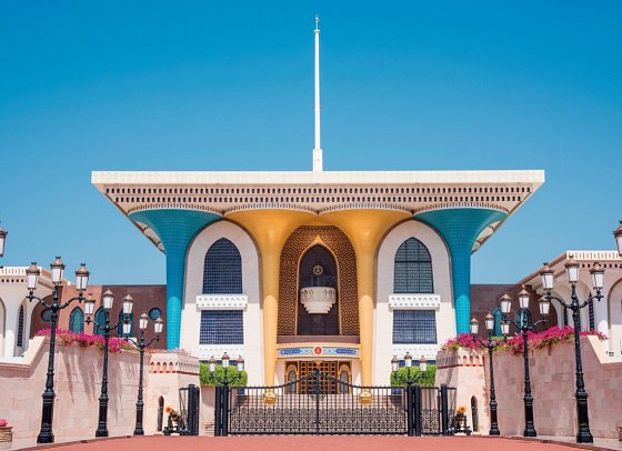 Rundreise Oman zu Silvester - Kultur, Wüste & Meer - Al Alam Palast, Muscat
