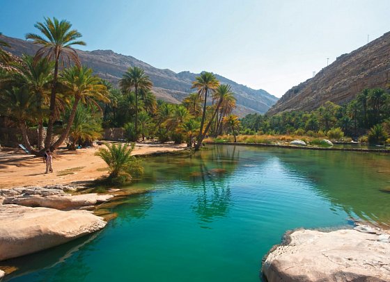 Rundreise Oman zu Silvester - Kultur, Wüste & Meer - Wadi Bani Khalid
