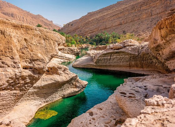 Rundreise Oman zu Silvester - Kultur, Wüste & Meer - Wadi Bani Khalid