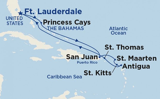 Florida & Karibik mit Enchanted Princess