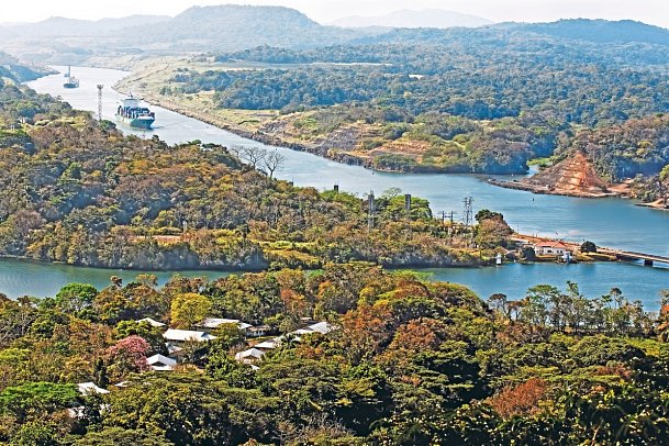 Panamakanal ab/bis Miami mit Norwegian Sun - Panama-Kanal