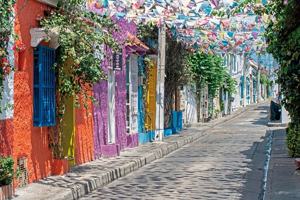 Mittelamerika & Karibik mit MSC Poesia - Innenstadt Cartagena de Indias