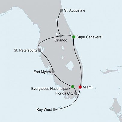 Rundreise Florida Sunshine State