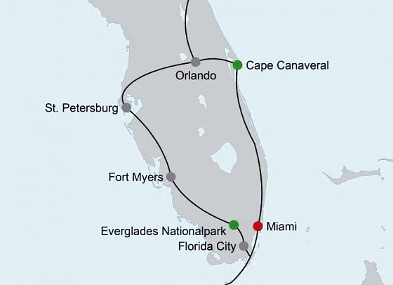 Rundreise Florida Sunshine State